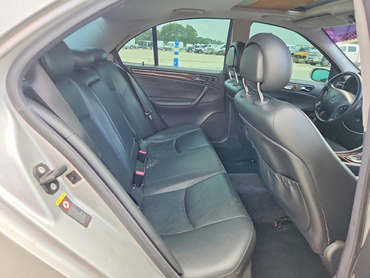 2001 Mercedes-benz C 240 Silver vin: WDBRF61J71F077123