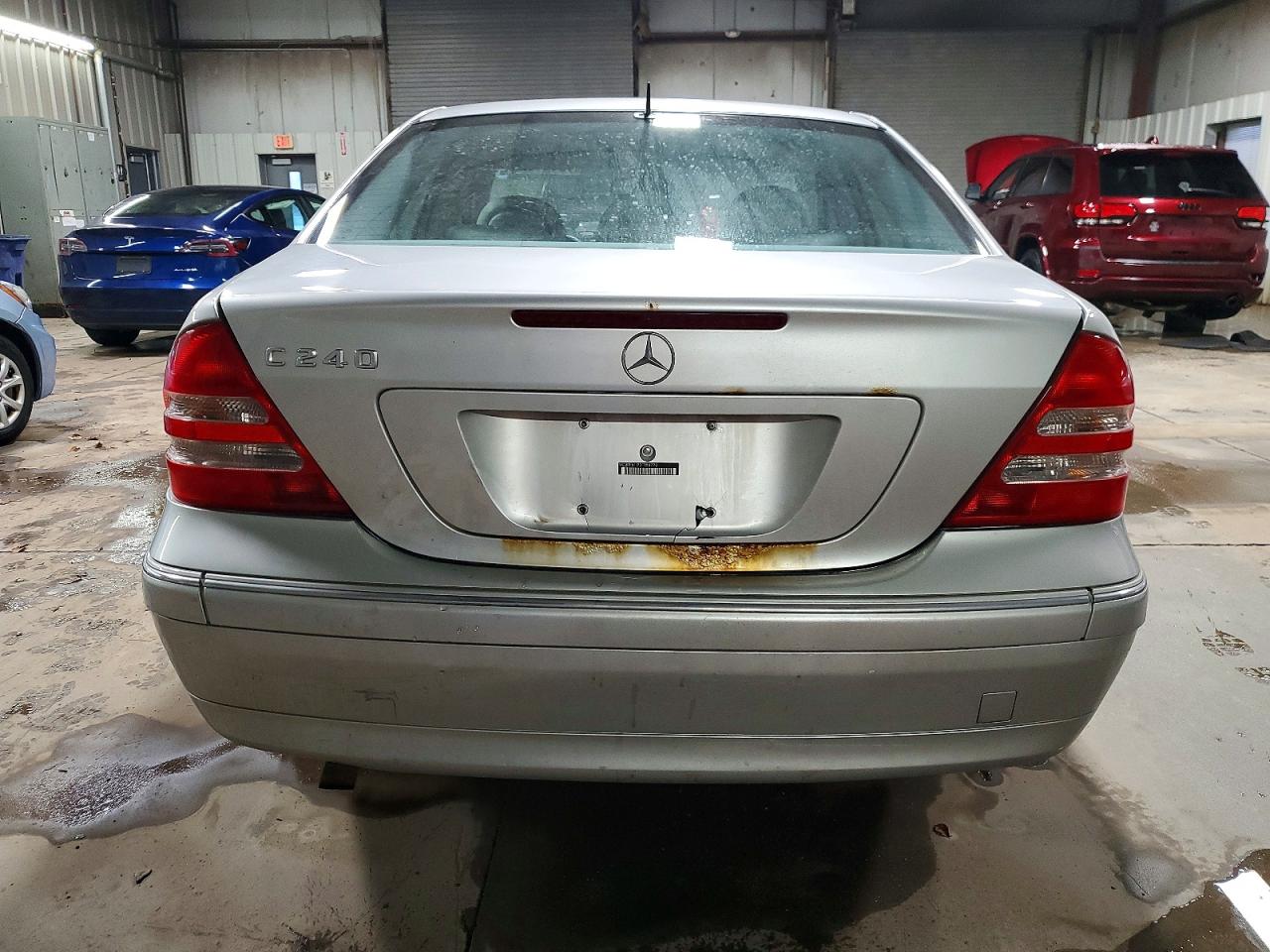 2002 Mercedes-benz C 240 Серебряный vin: WDBRF61J72F154770
