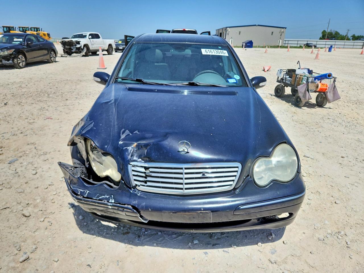 2003 Mercedes-benz C 240 Black vin: WDBRF61J73A410131