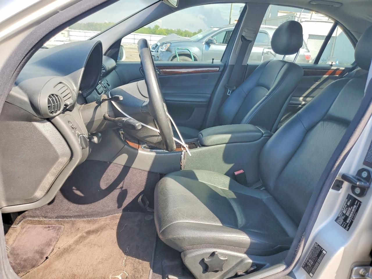 2003 Mercedes-benz C 240 Silver vin: WDBRF61J73E014029