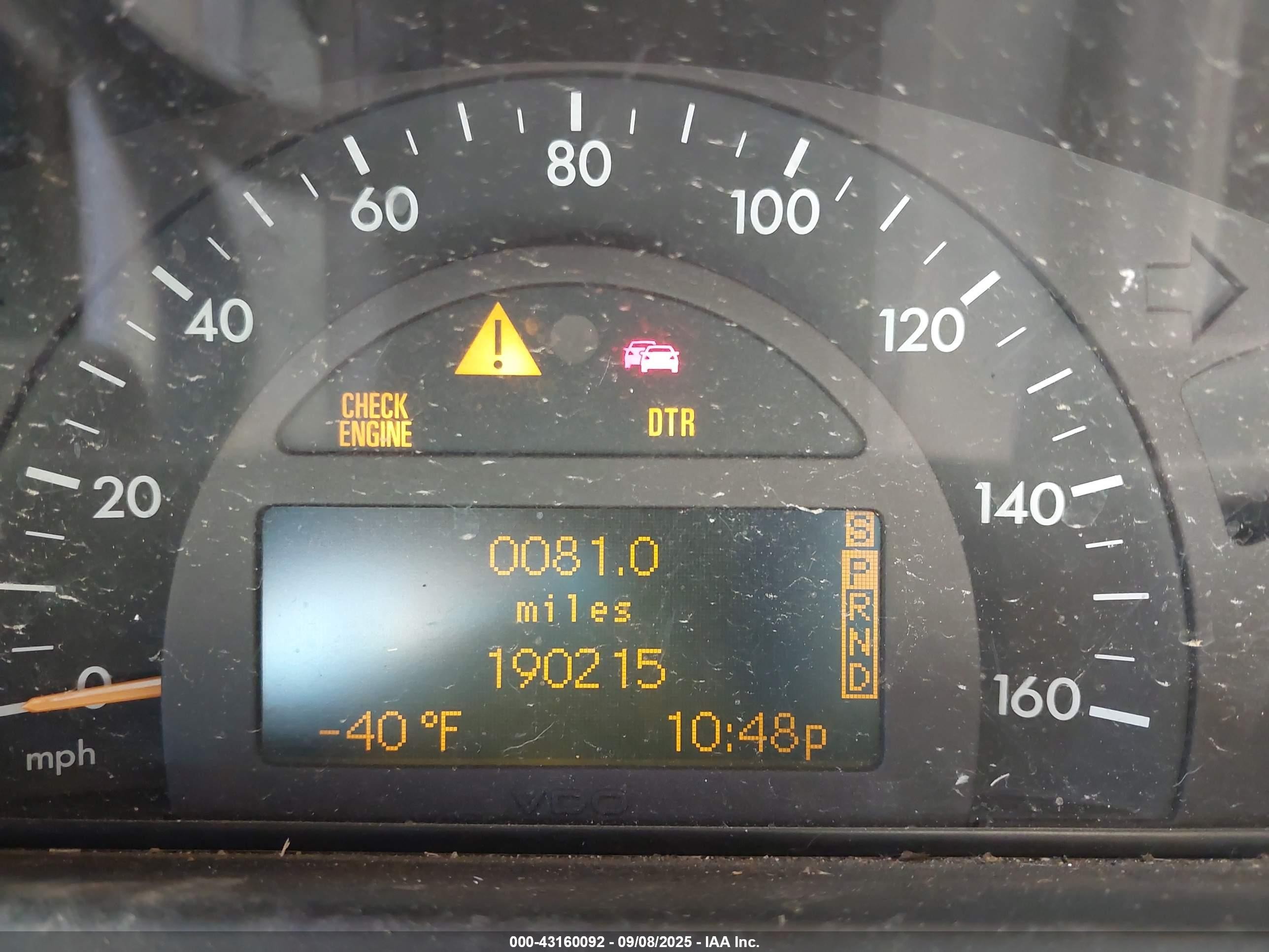 2003 Mercedes-benz C 240   Gold vin: WDBRF61J73E014161