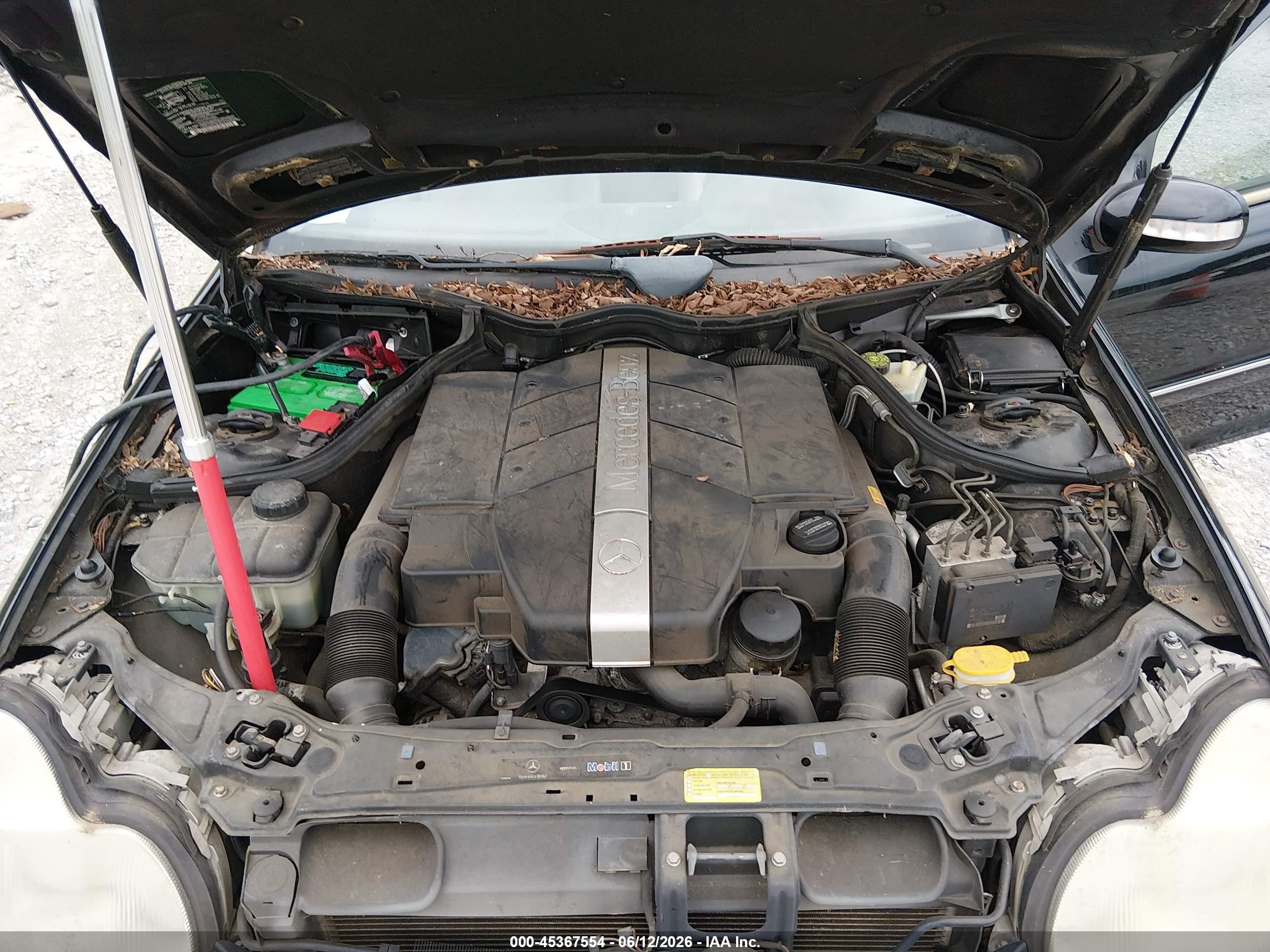 2002 Mercedes-benz C 240   Black vin: WDBRF61J82F210375