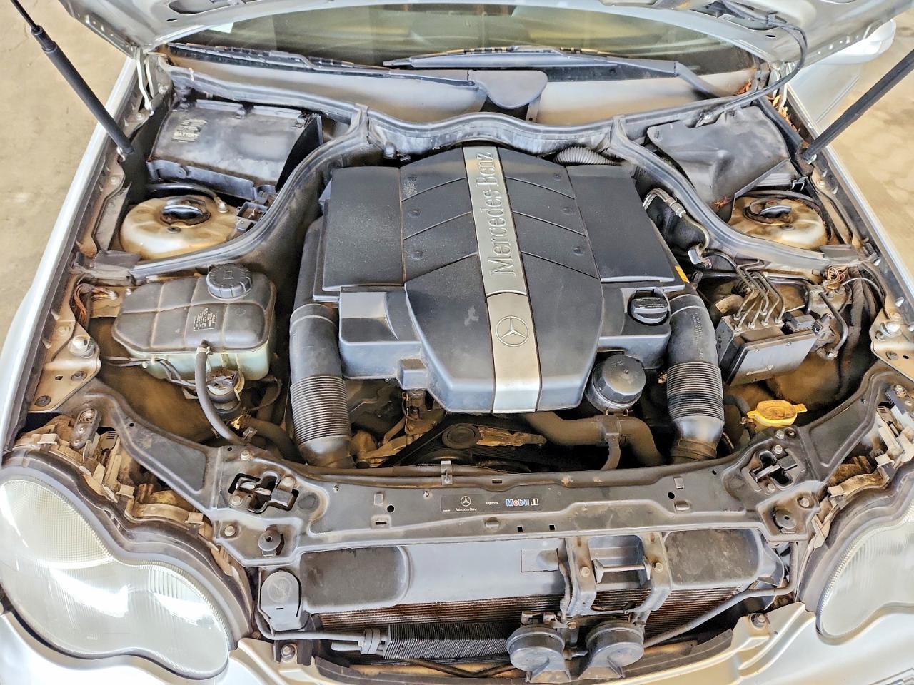 2002 Mercedes-benz C 240 Серебряный vin: WDBRF61J82F252531