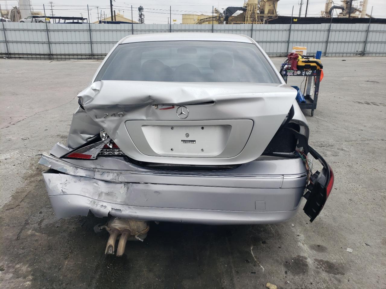 2003 Mercedes-benz C 240 Silver vin: WDBRF61J83A402264