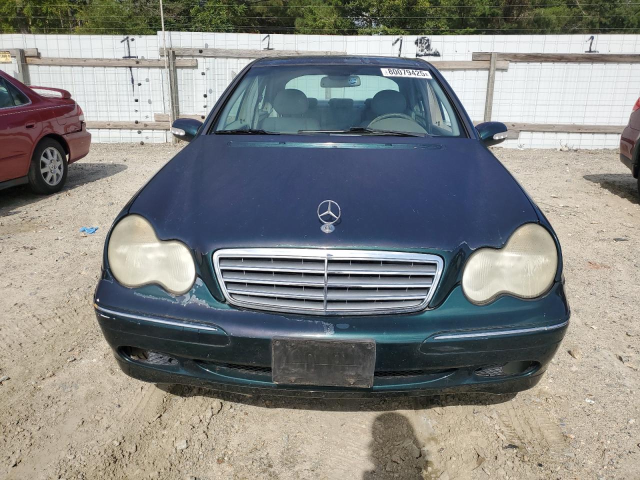 2003 Mercedes-benz C 240 Green vin: WDBRF61J83F332428