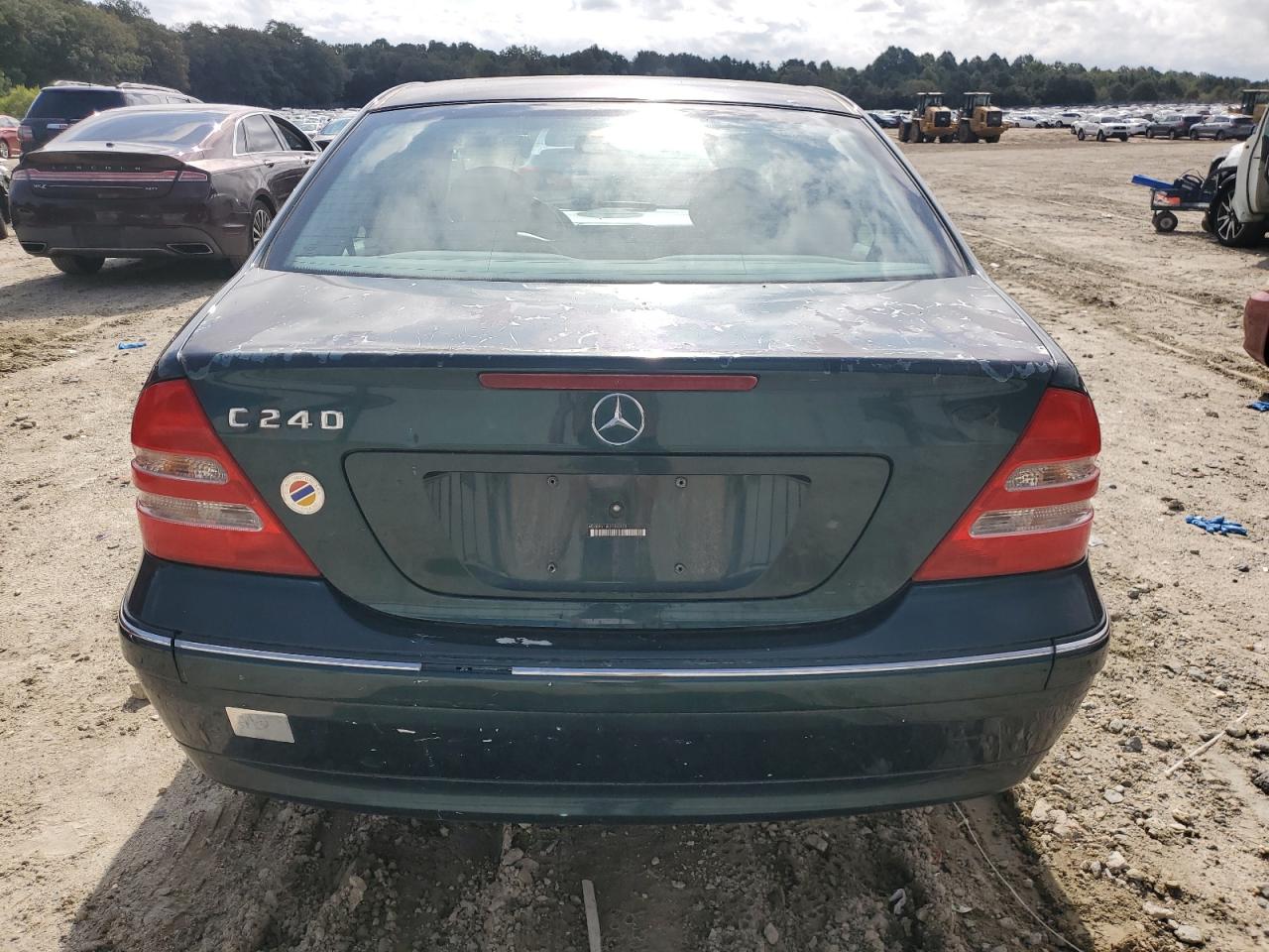 2003 Mercedes-benz C 240 Green vin: WDBRF61J83F332428