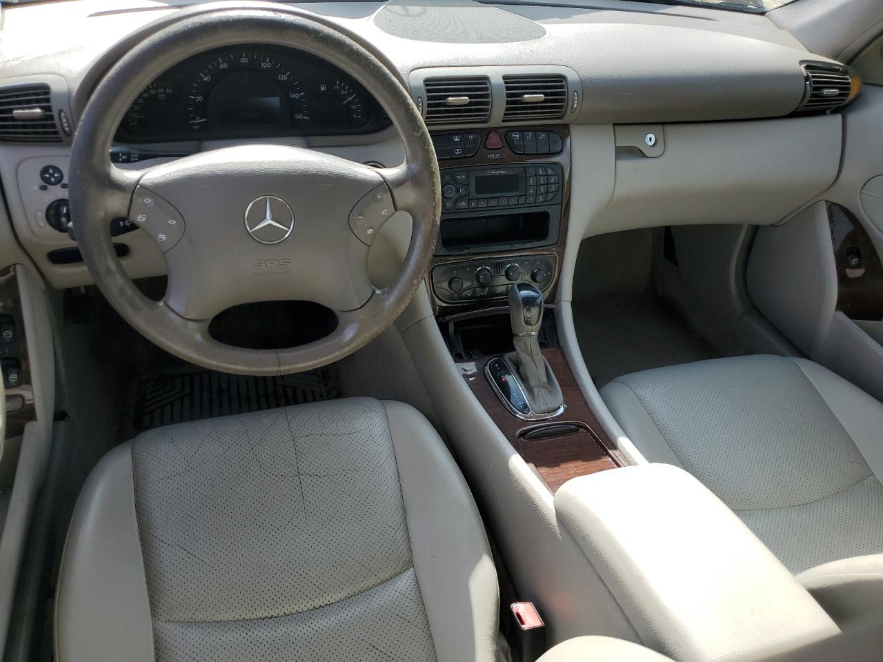 2003 Mercedes-benz C 240 Green vin: WDBRF61J83F332428
