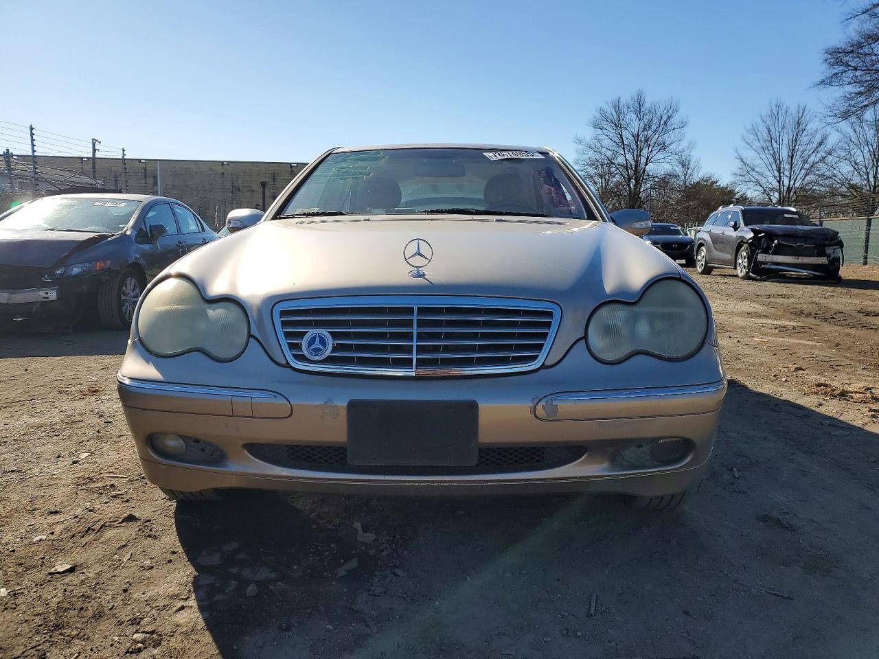 2001 Mercedes-benz C 240 Silver vin: WDBRF61J91E000193