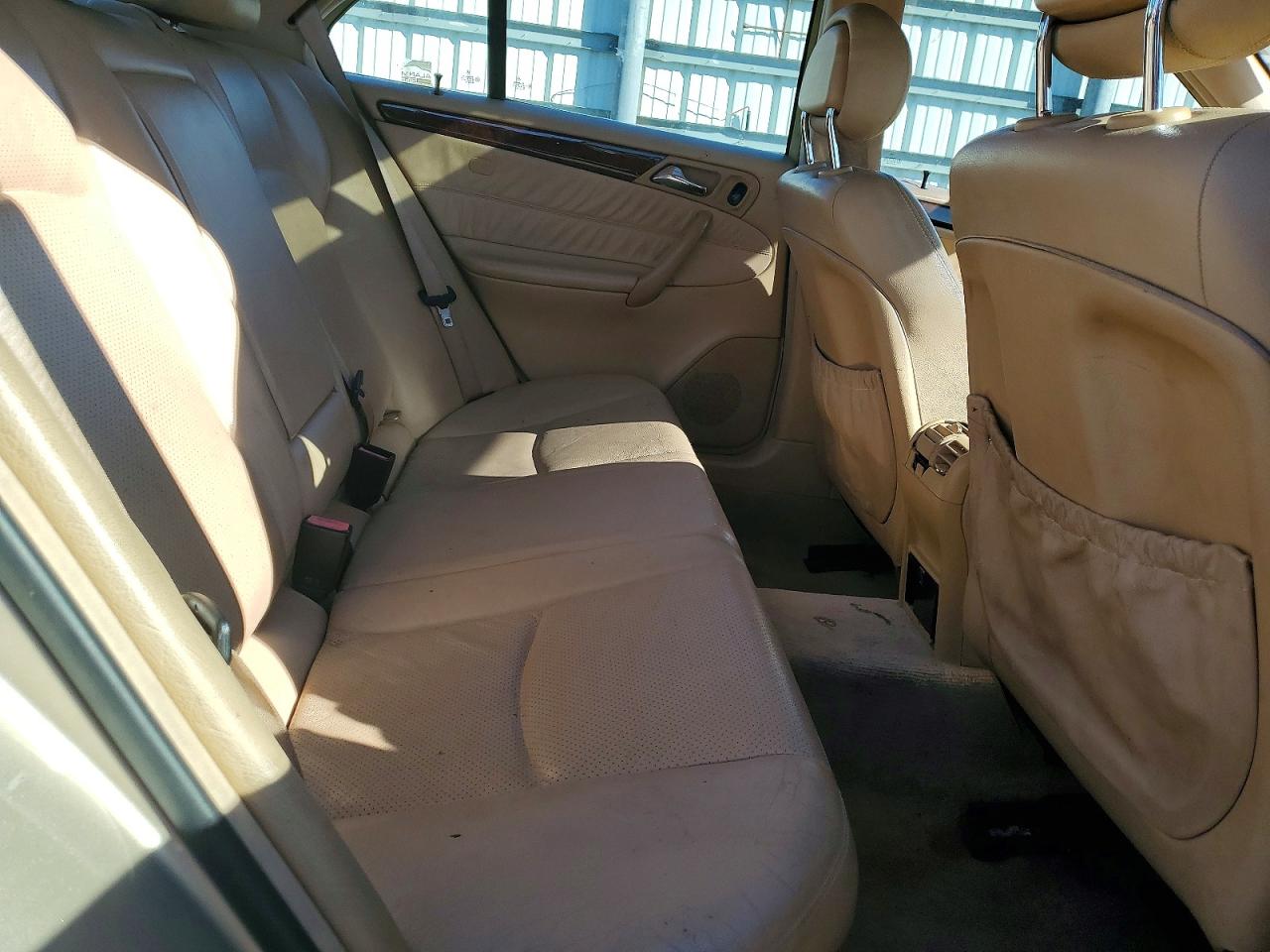 2001 Mercedes-benz C 240 Бежевый vin: WDBRF61J91F017943