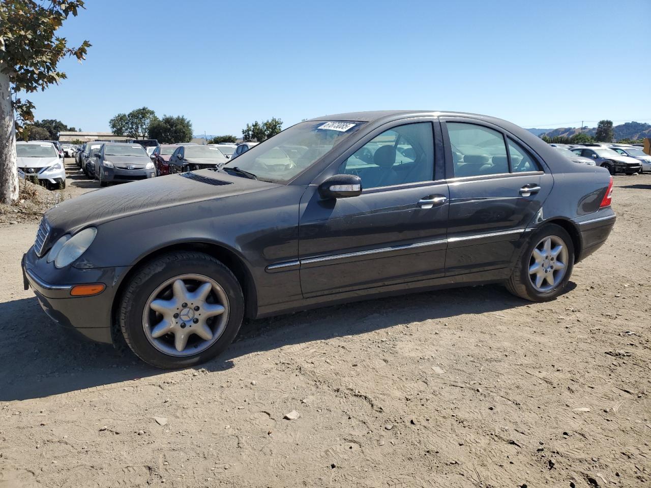 2001 Mercedes-benz C 240 Угольный vin: WDBRF61J91F094151