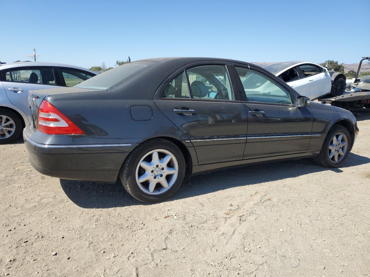 2001 Mercedes-benz C 240 Угольный vin: WDBRF61J91F094151