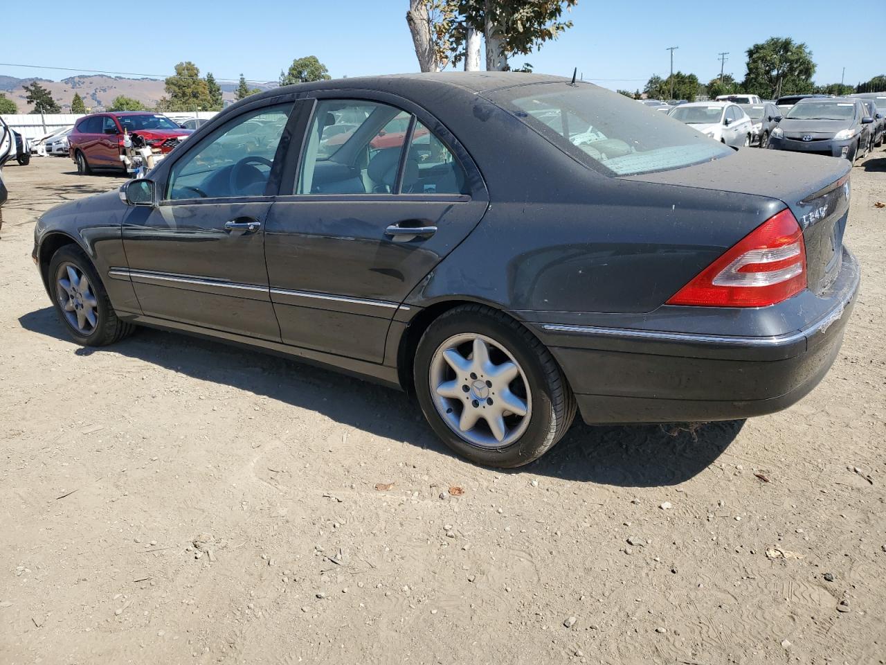 2001 Mercedes-benz C 240 Угольный vin: WDBRF61J91F094151