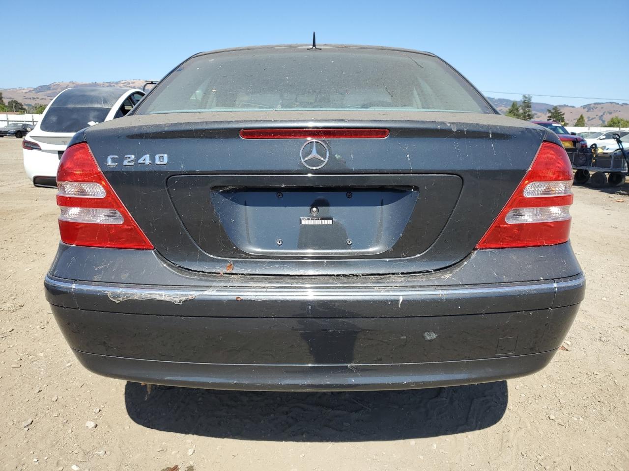 2001 Mercedes-benz C 240 Угольный vin: WDBRF61J91F094151