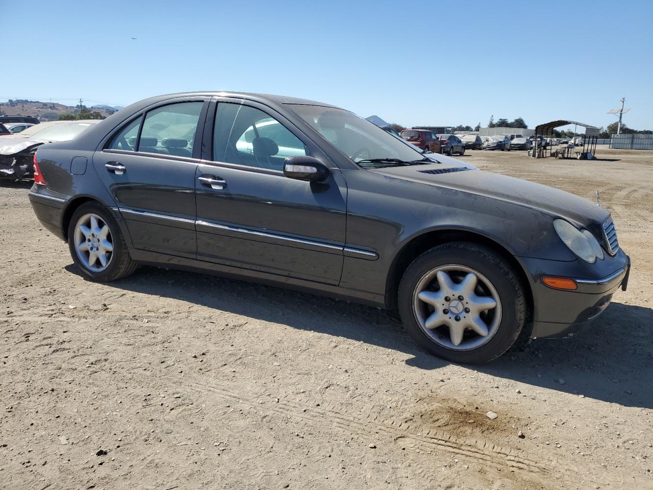 2001 Mercedes-benz C 240 Угольный vin: WDBRF61J91F094151