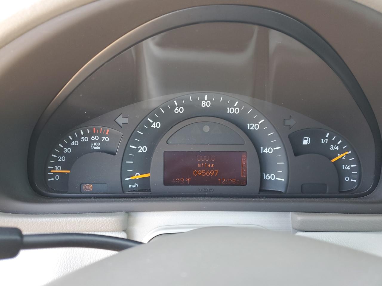 2001 Mercedes-benz C 240 Угольный vin: WDBRF61J91F094151