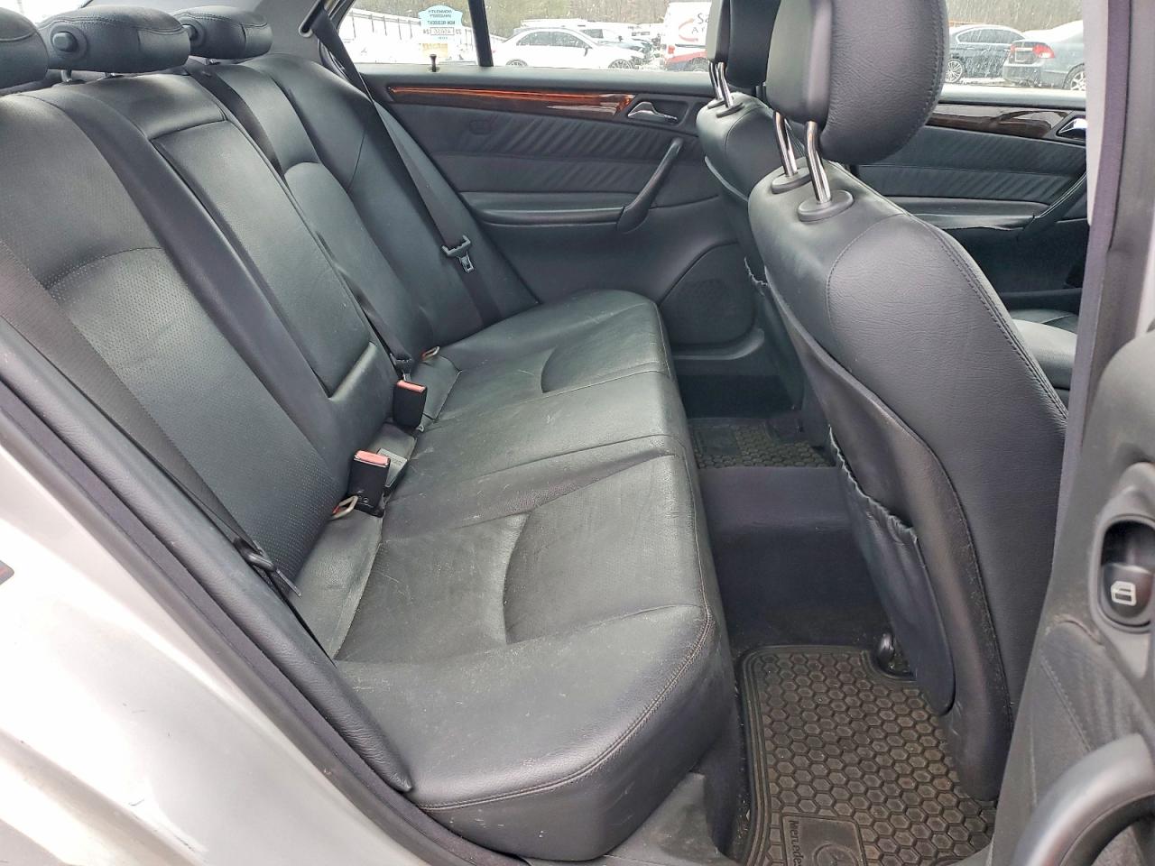 2001 Mercedes-benz C 240 Silver vin: WDBRF61J91F127939