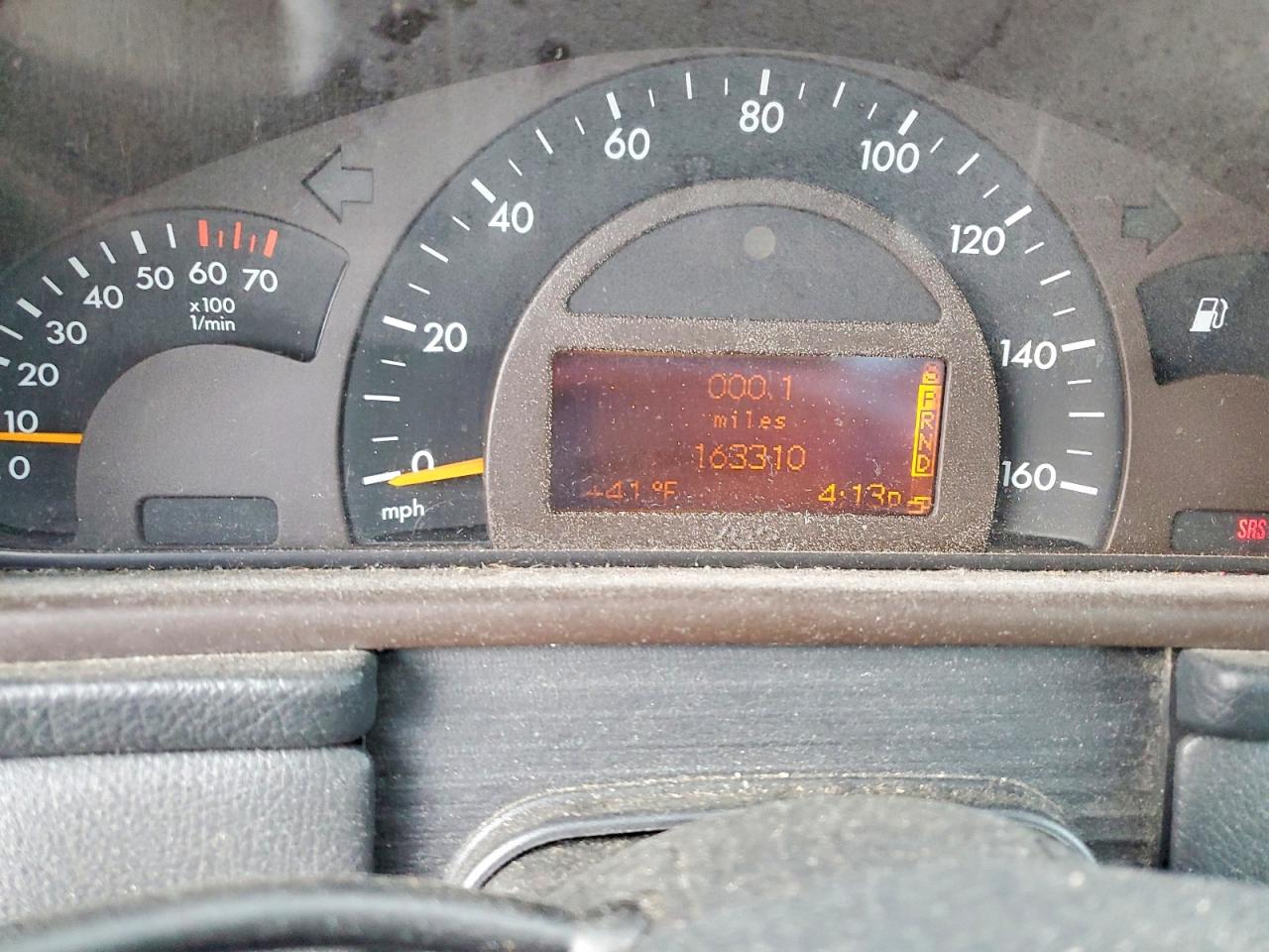 2001 Mercedes-benz C 240 Silver vin: WDBRF61J91F127939
