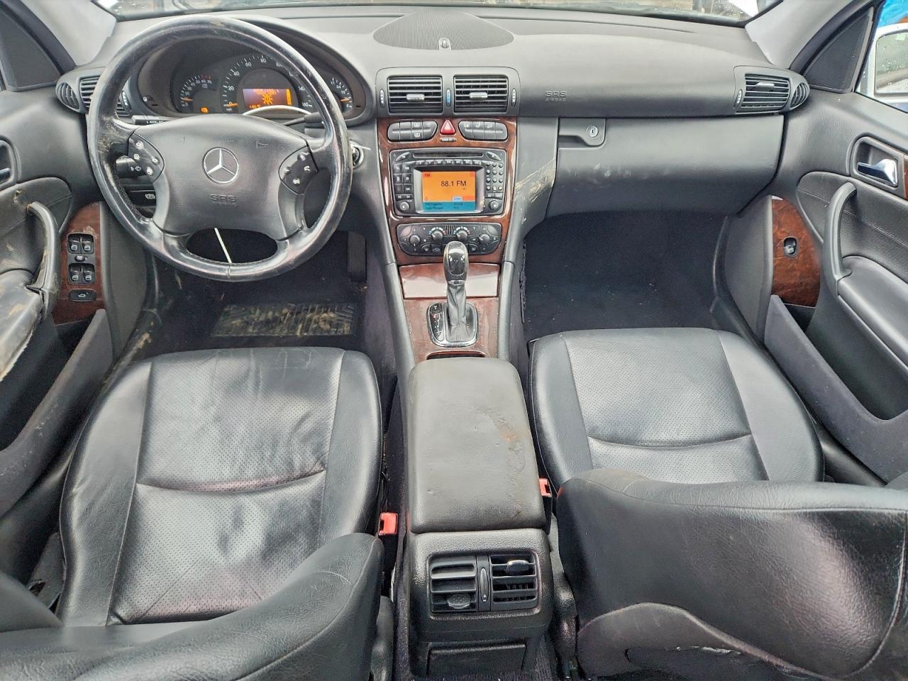 2002 Mercedes-benz C 240 Silver vin: WDBRF61J92F186782