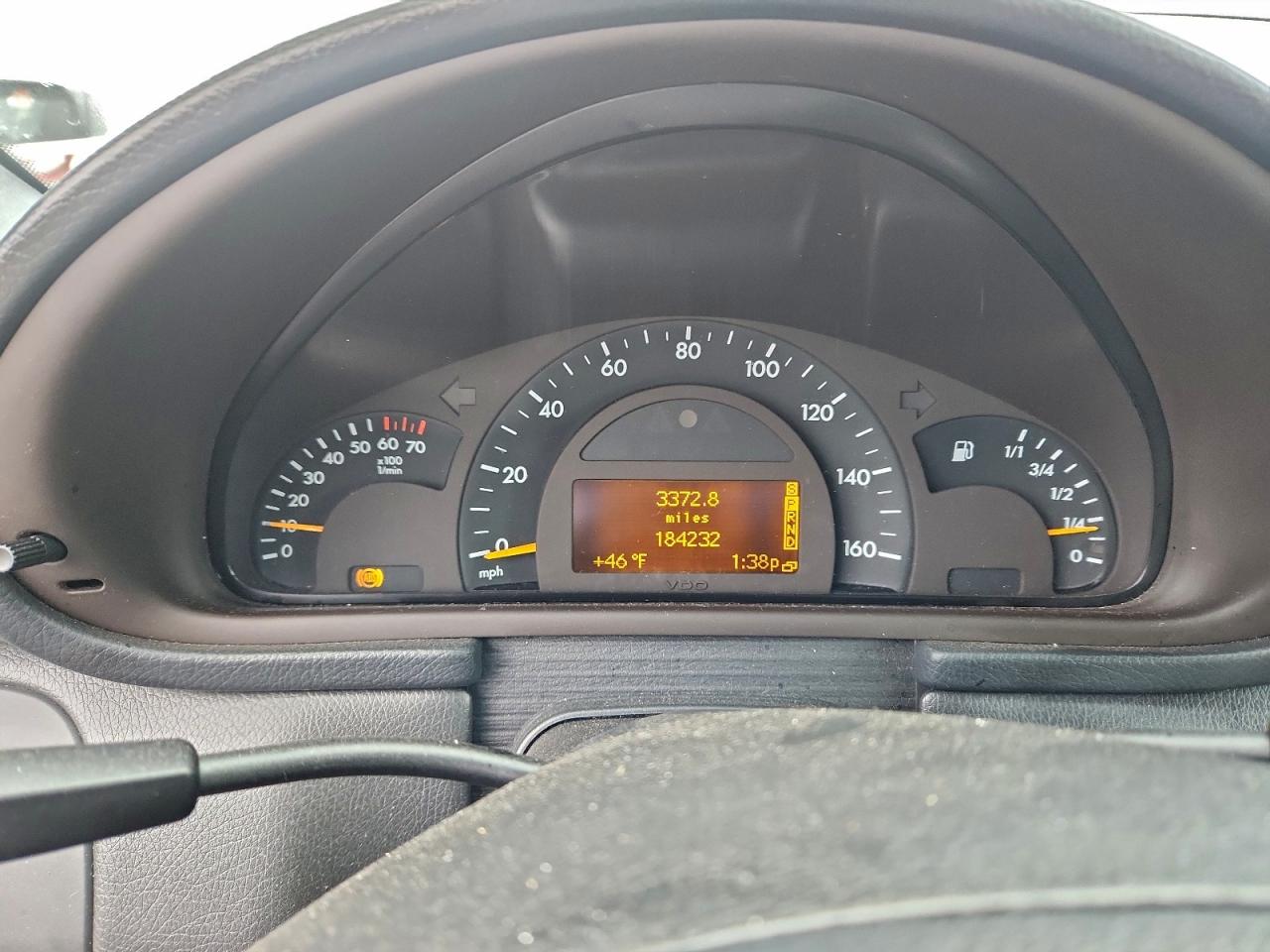 2002 Mercedes-benz C 240 Silver vin: WDBRF61J92F186782