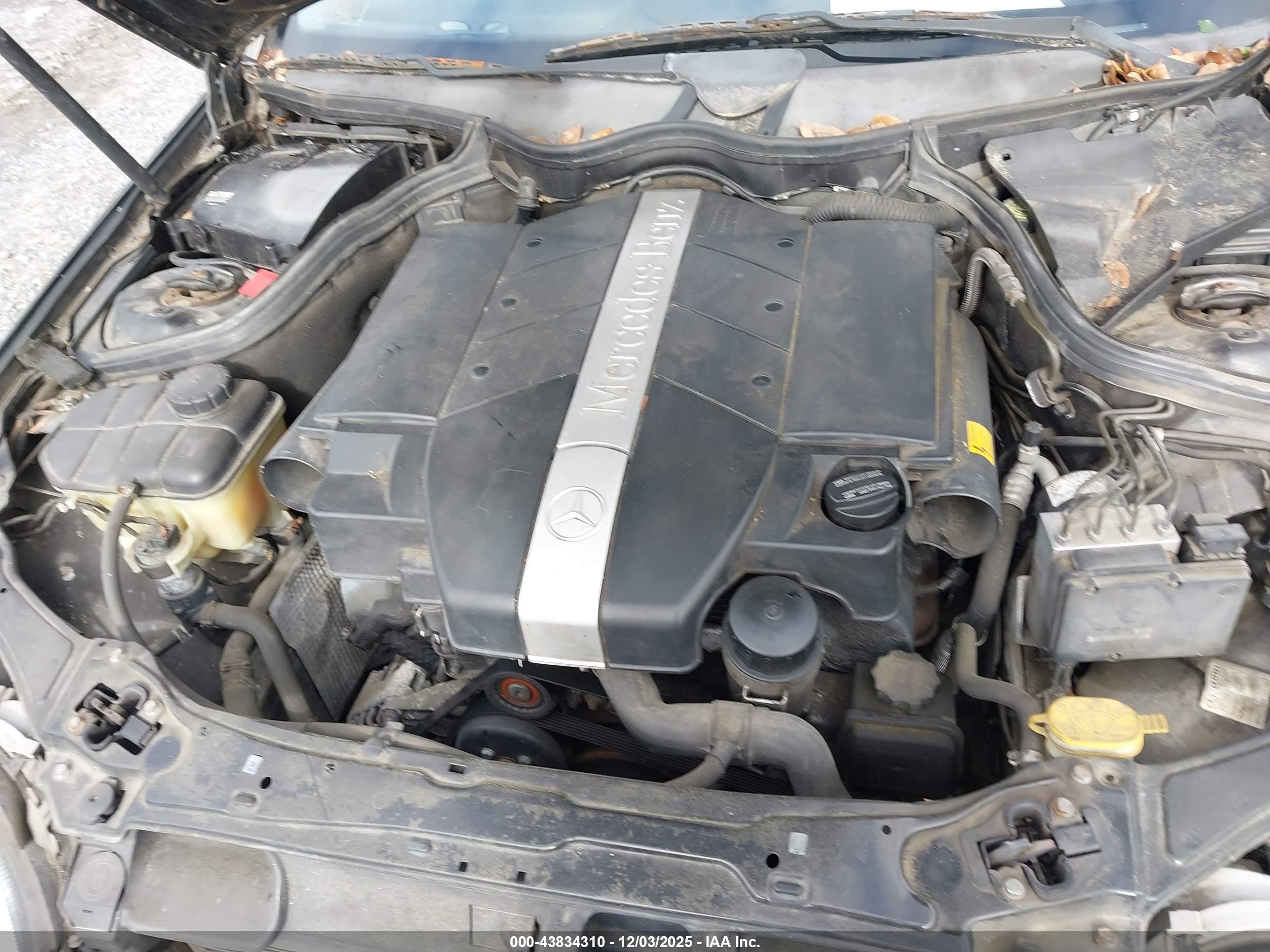 2002 Mercedes-benz C 240   Черный vin: WDBRF61J92F206108