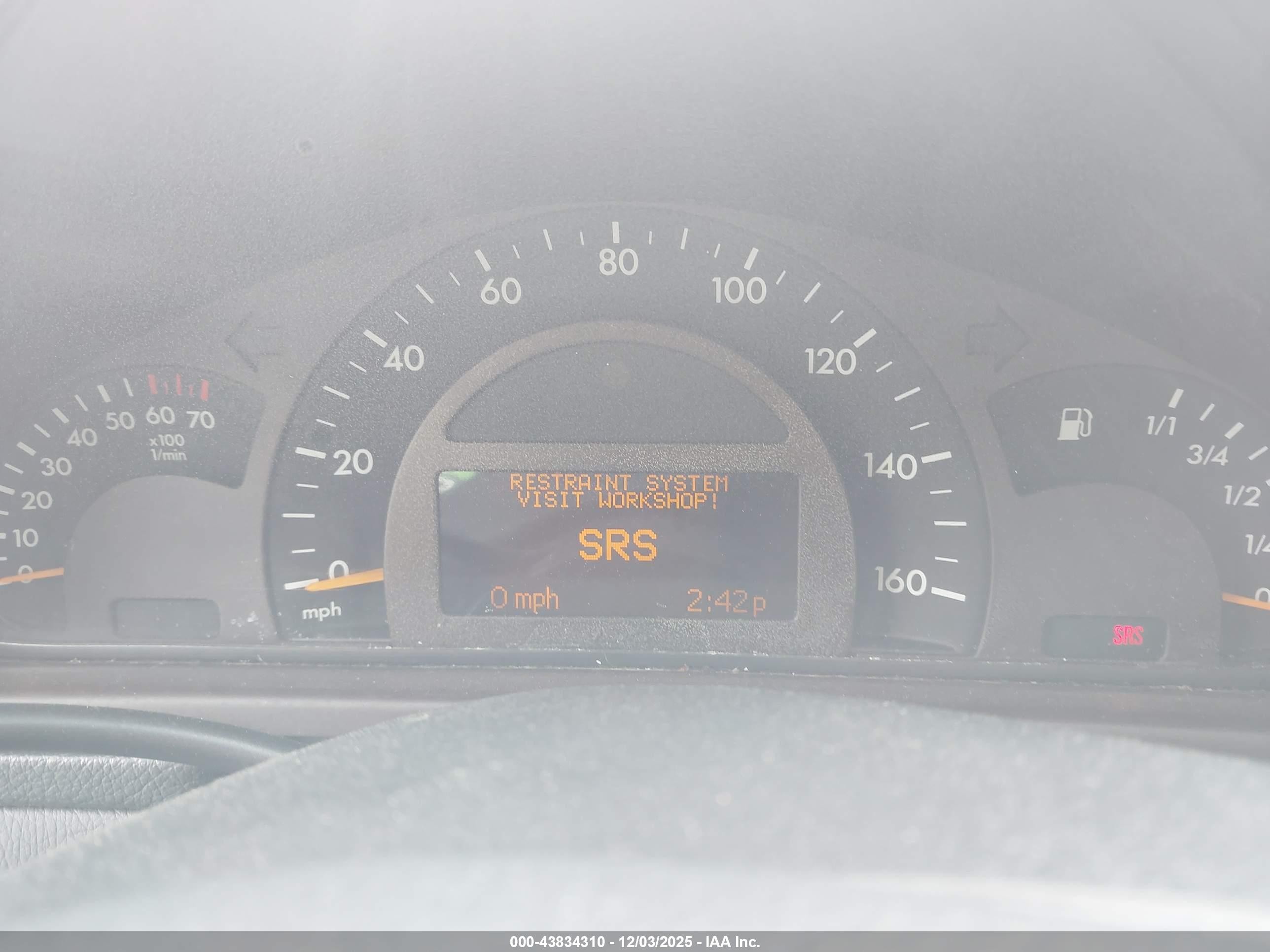 2002 Mercedes-benz C 240   Черный vin: WDBRF61J92F206108
