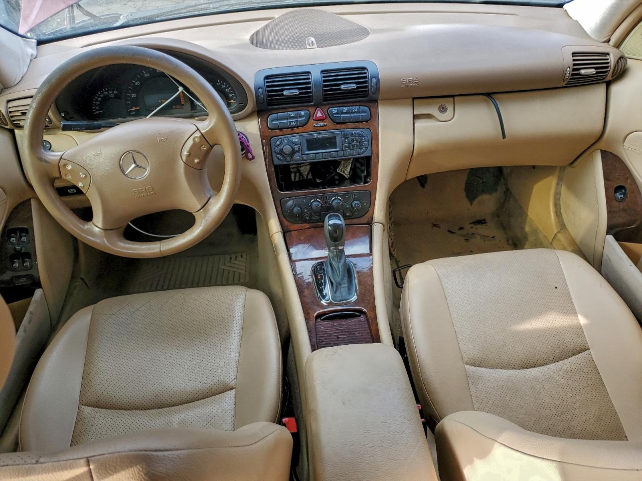 2002 Mercedes-benz C 240 Gold vin: WDBRF61J92F213561