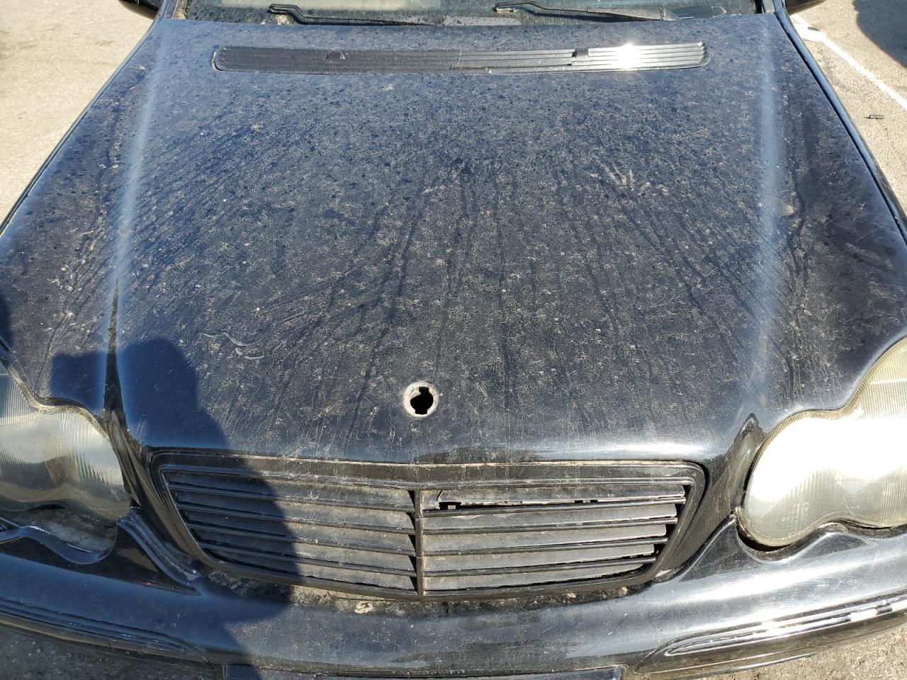 2003 Mercedes-benz C 240 Черный vin: WDBRF61J93F296751
