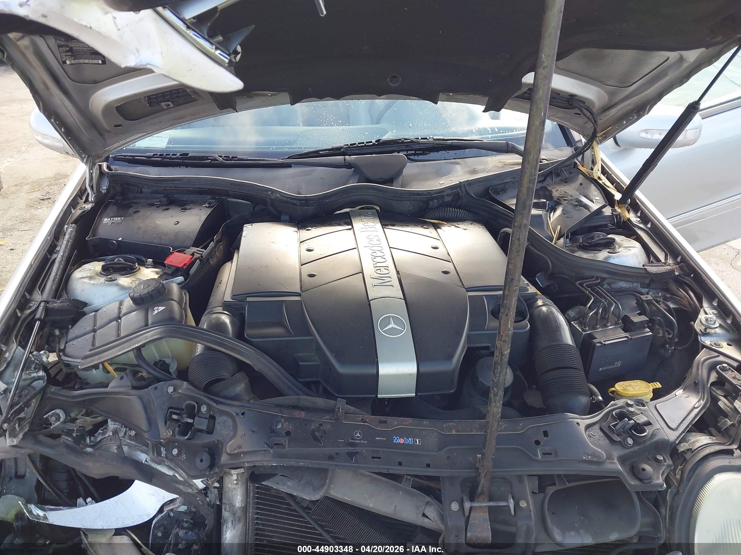 2003 Mercedes-benz C 240   Silver vin: WDBRF61J93F314827
