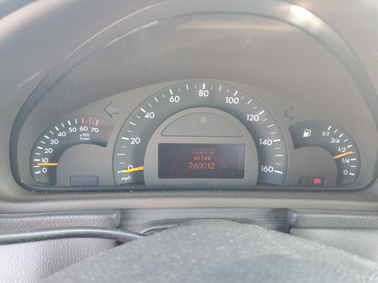 2003 Mercedes-benz C 240 Silver vin: WDBRF61J93F387891