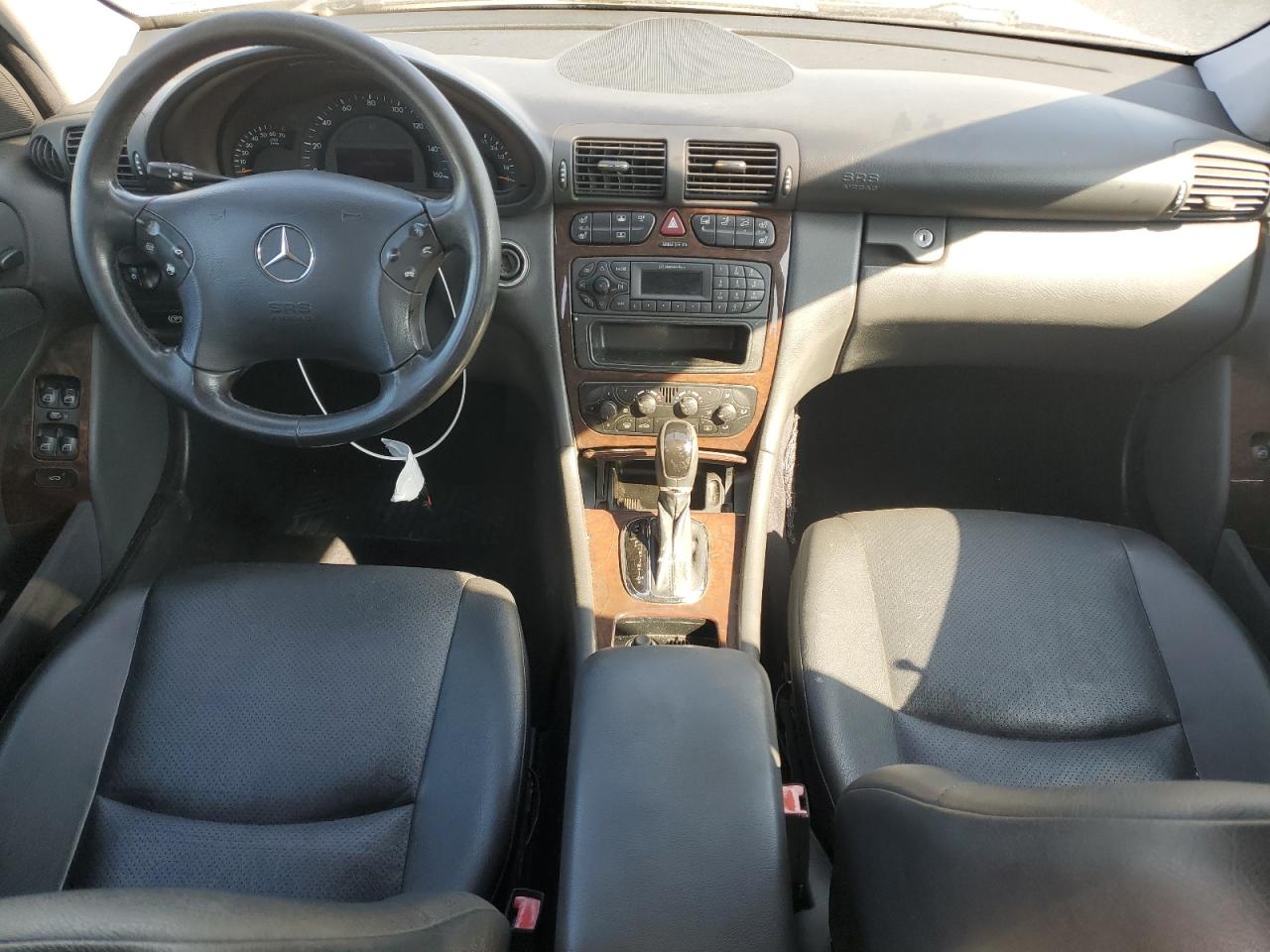 2003 Mercedes-benz C 240 Silver vin: WDBRF61J93F387891