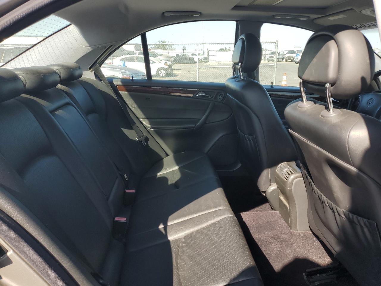 2003 Mercedes-benz C 240 Silver vin: WDBRF61J93F387891