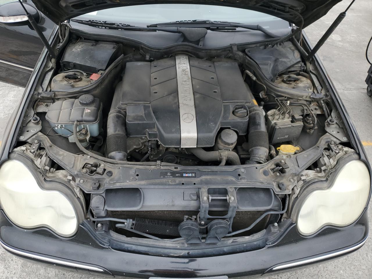 2003 Mercedes-benz C 240 Black vin: WDBRF61J93F396686
