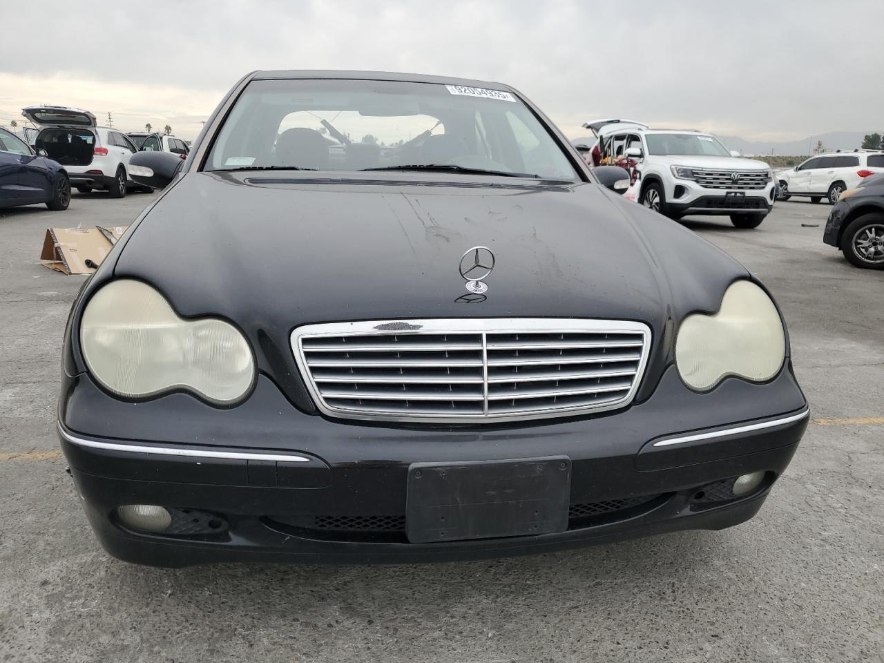 2003 Mercedes-benz C 240 Black vin: WDBRF61J93F396686
