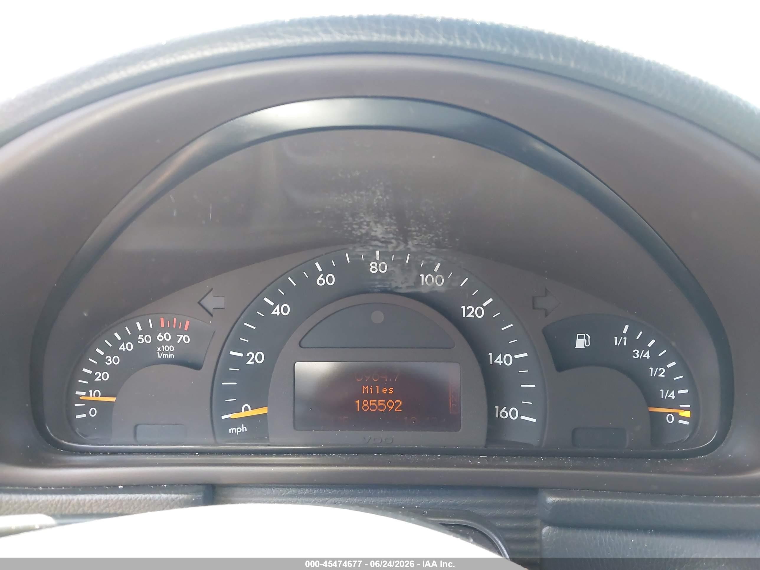 2004 Mercedes-benz C 240   Серебряный vin: WDBRF61J94A617444