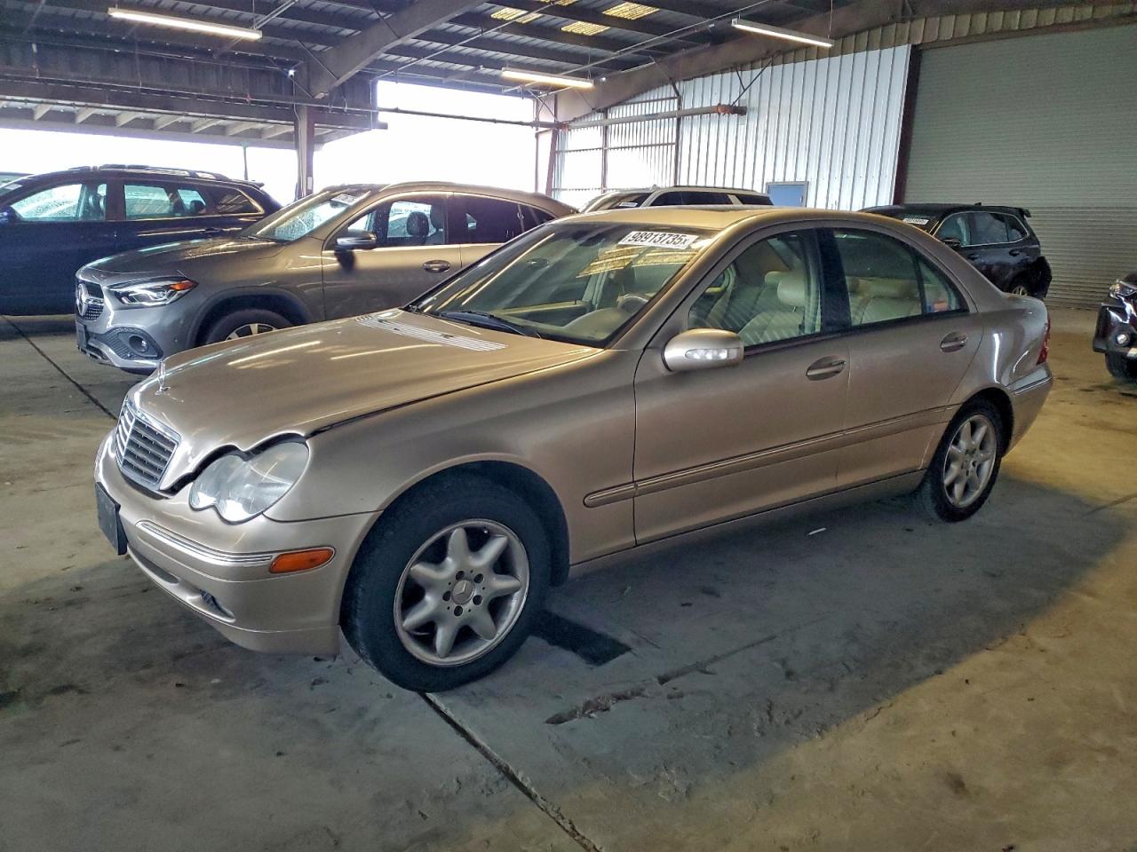2001 Mercedes-benz C 240 Gold vin: WDBRF61JX1F070537