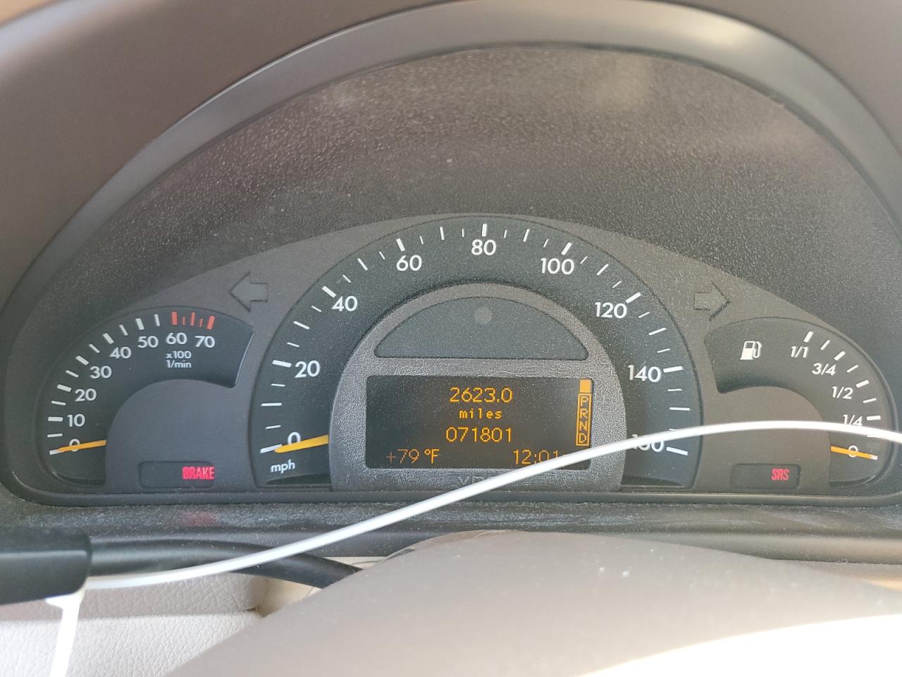 2002 Mercedes-benz C 240 Gold vin: WDBRF61JX2F136182