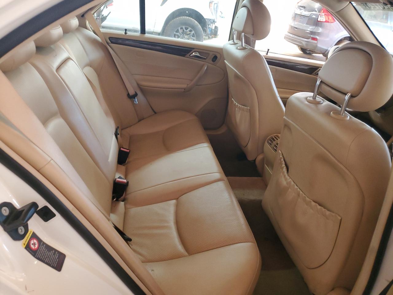 2002 Mercedes-benz C 240 Белый vin: WDBRF61JX2F172972