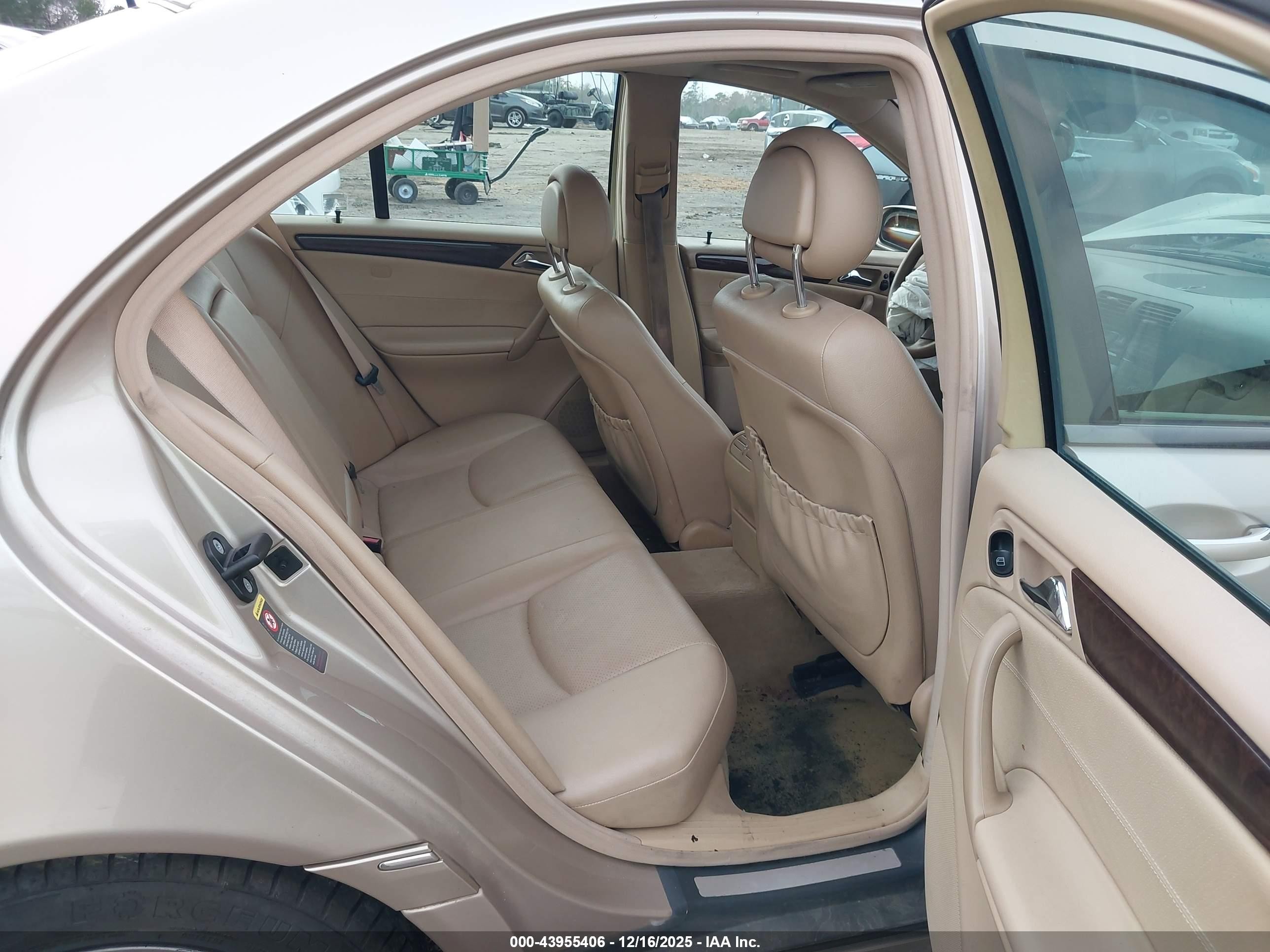 2002 Mercedes-benz C 240   Gold vin: WDBRF61JX2F230451