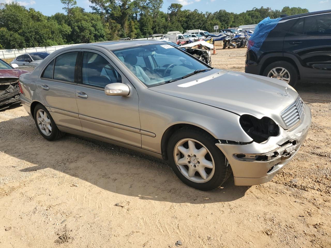 2003 Mercedes-benz C 240 Tan vin: WDBRF61JX3A458335