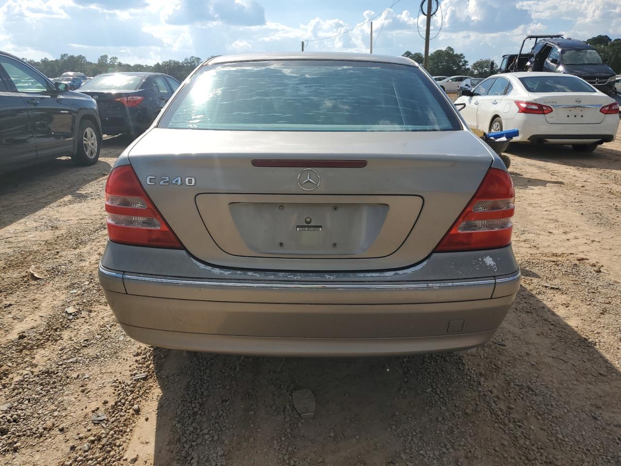 2003 Mercedes-benz C 240 Tan vin: WDBRF61JX3A458335