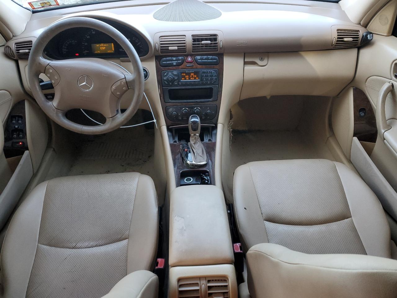 2003 Mercedes-benz C 240 Синий vin: WDBRF61JX3A482957