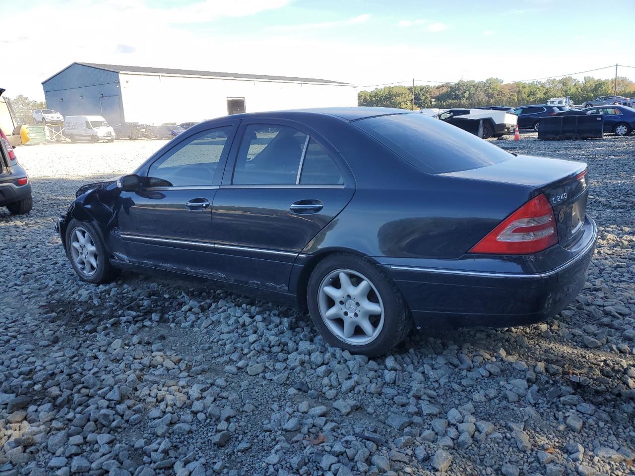 2003 Mercedes-benz C 240 Синий vin: WDBRF61JX3A482957