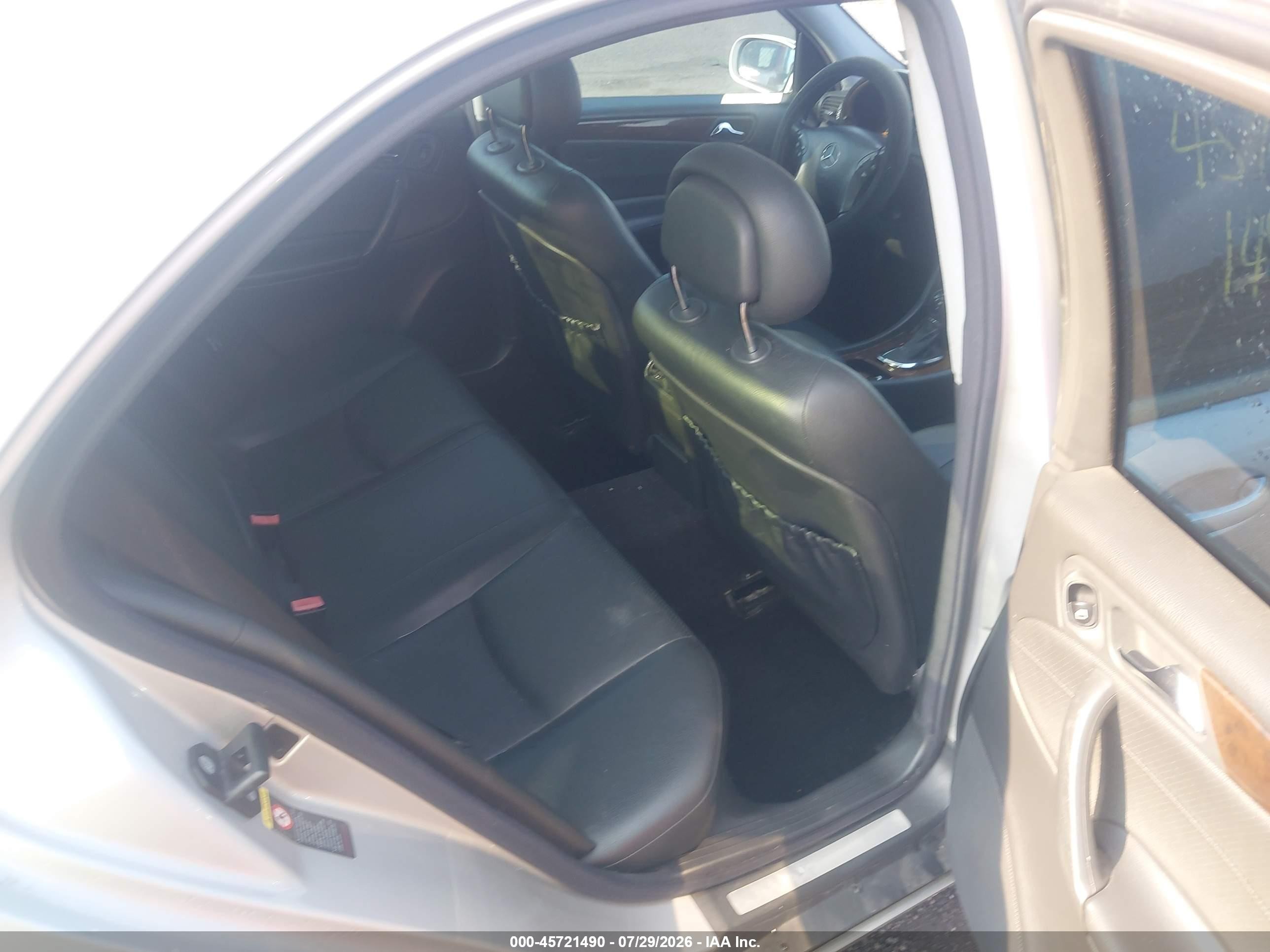 2003 Mercedes-benz C 240 Silver vin: WDBRF61JX3F300791