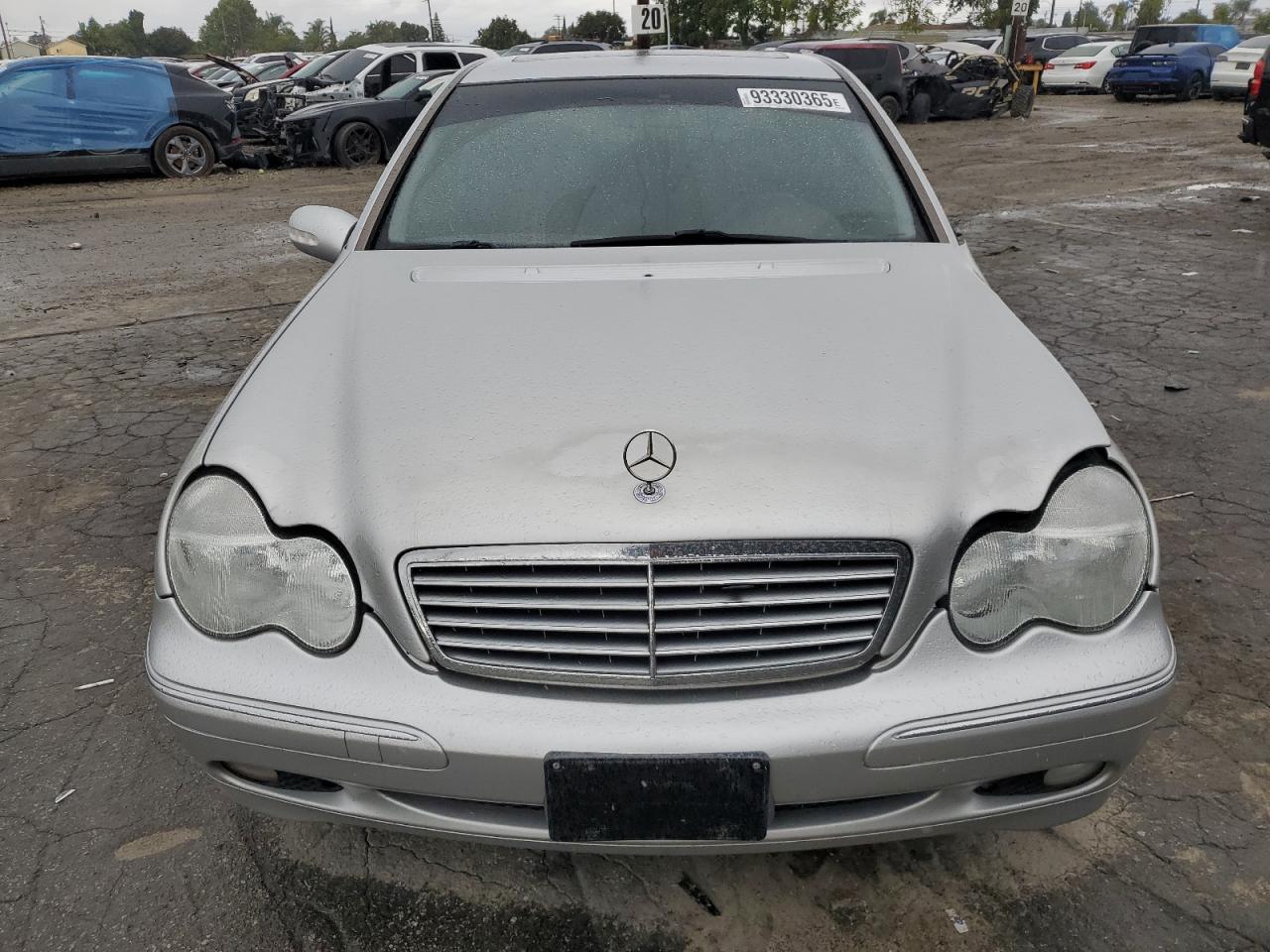 2003 Mercedes-benz C 240 Silver vin: WDBRF61JX3F318398