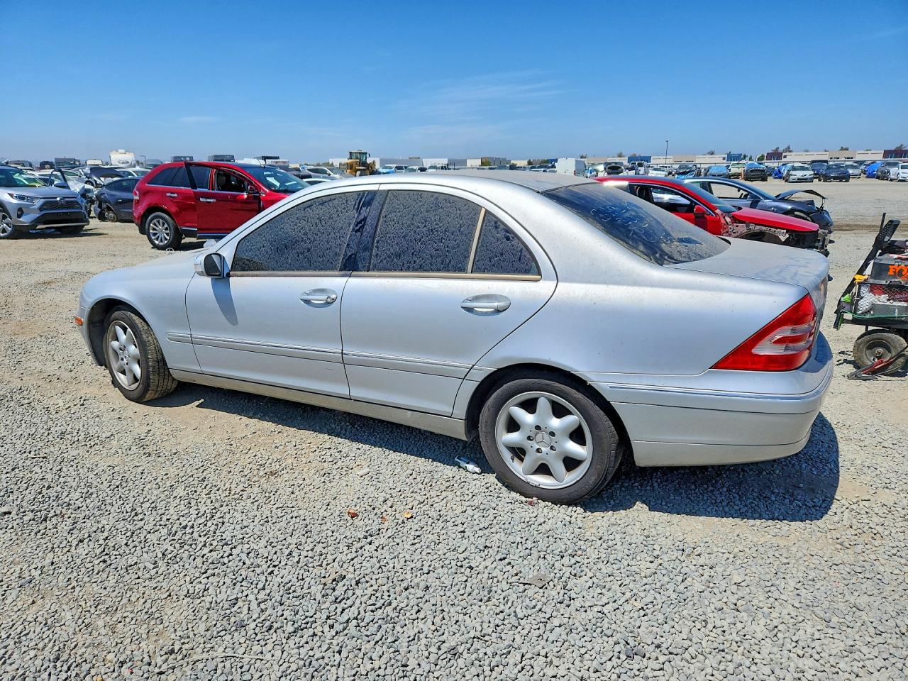 2003 Mercedes-benz C 240 Gray vin: WDBRF61JX3F330003