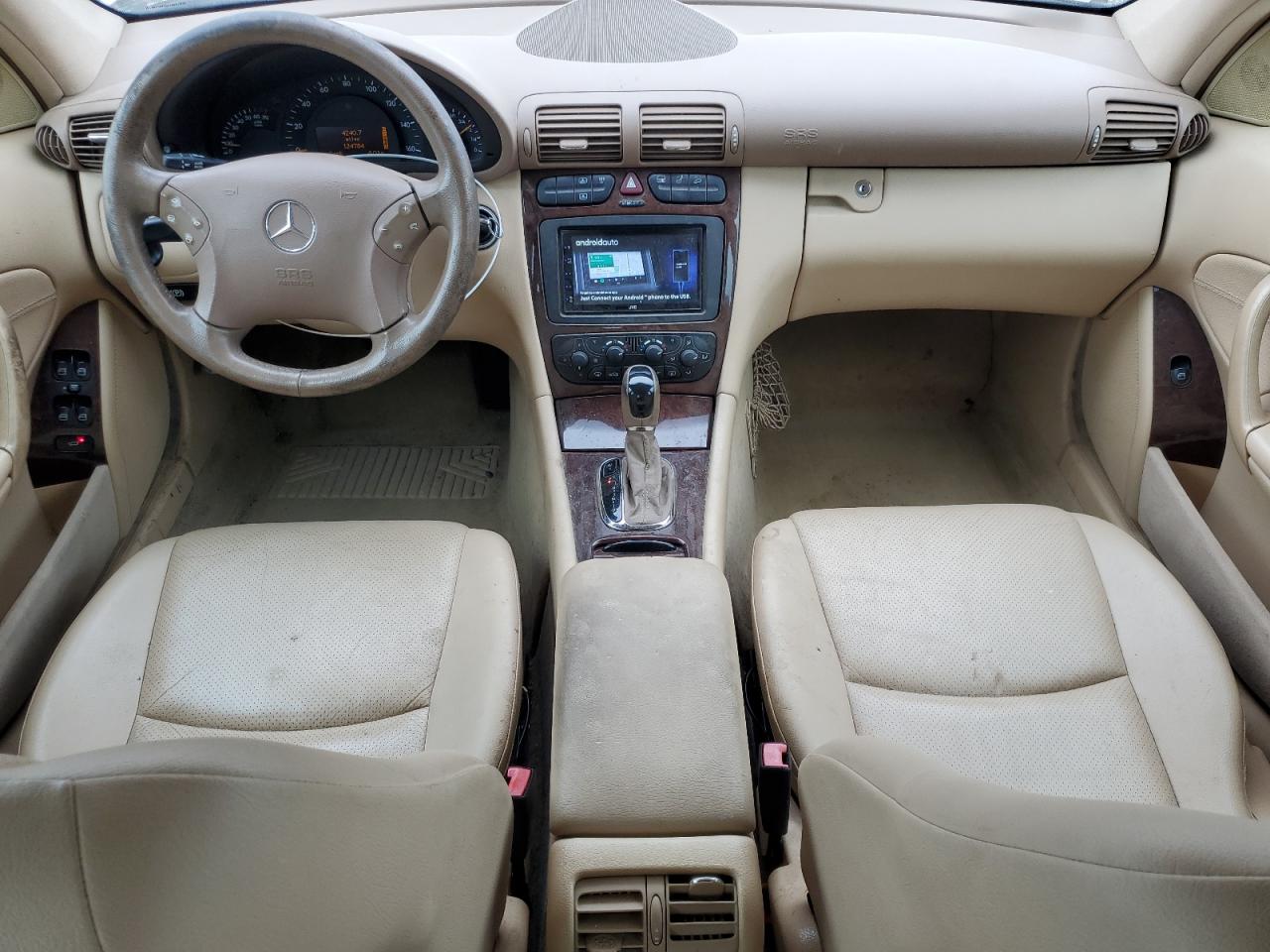 2003 Mercedes-benz C 240 Beige vin: WDBRF61JX3F330180