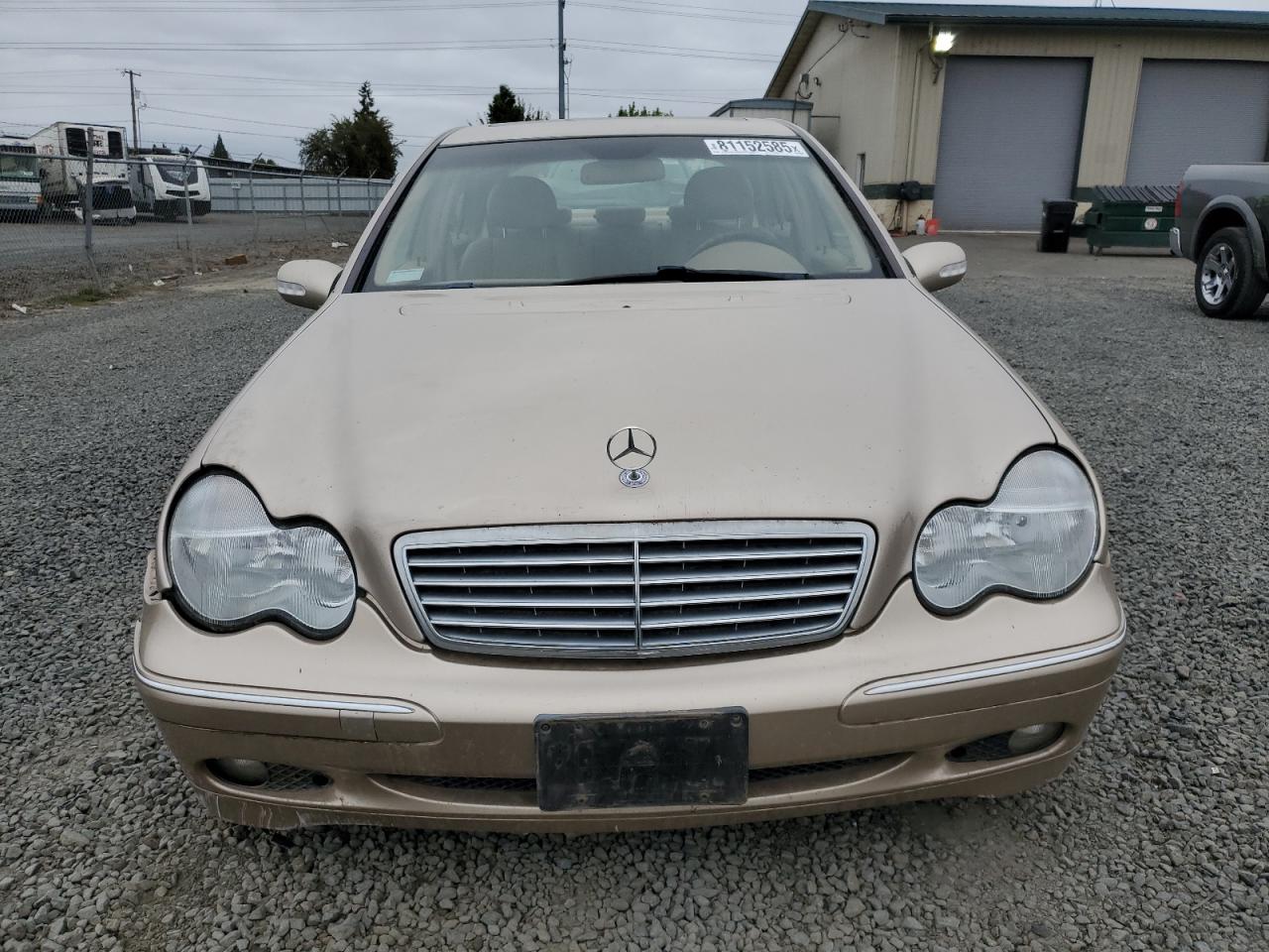 2003 Mercedes-benz C 240 Beige vin: WDBRF61JX3F330180