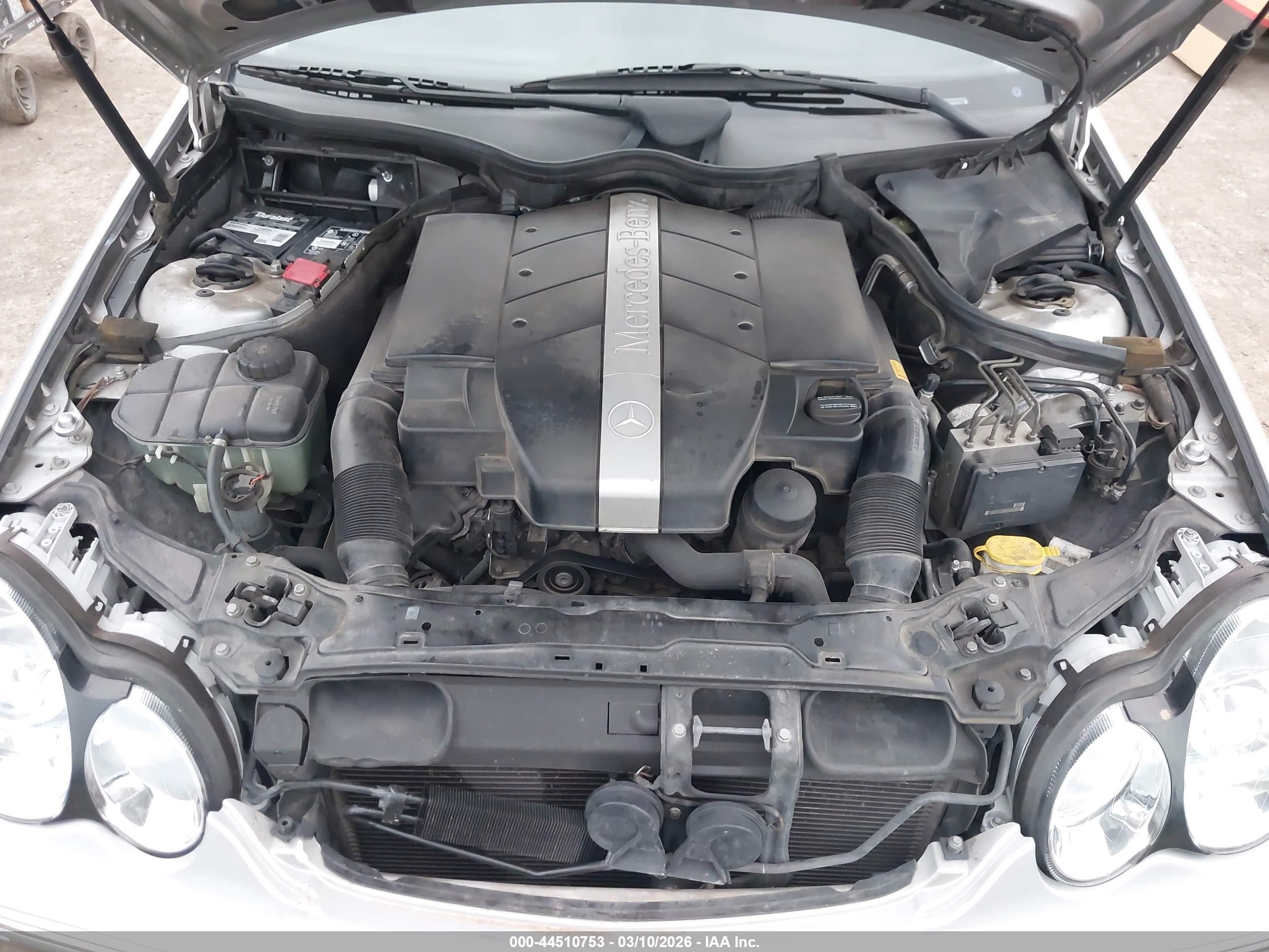 2003 Mercedes-benz C 240   Silver vin: WDBRF61JX3F351952