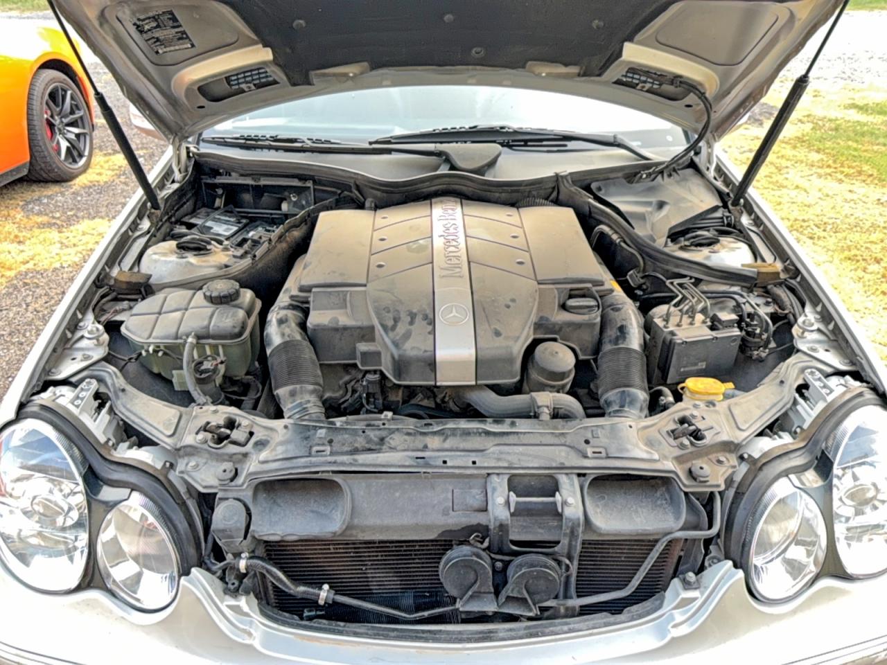 2003 Mercedes-benz C 240 Silver vin: WDBRF61JX3F351952