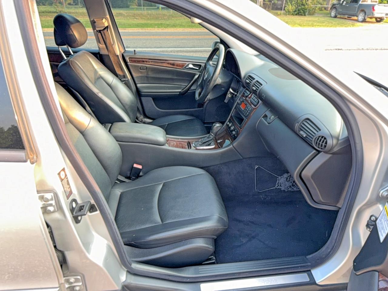 2003 Mercedes-benz C 240 Silver vin: WDBRF61JX3F351952